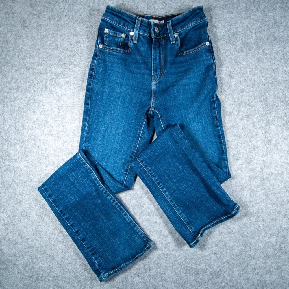 Levi's 725 High Rise Bootcut Jeans Sz 25